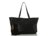Gucci Black Bamboo Tassel Shopper