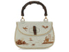 Gucci Vintage Custom Medium 1947 Bamboo Top Handle Bag