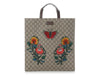 Gucci GG Supreme Floral Embroidered Tote