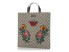Gucci GG Supreme Floral Embroidered Tote