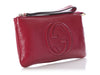 Gucci Fuchsia Patent Soho Wristlet