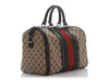 Gucci GG Canvas Web Boston Bag