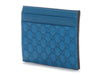 Gucci Blue Micro Guccissima Card Case