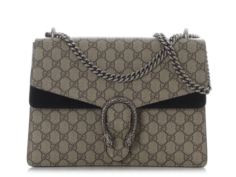 Gucci Large GG Supreme Dionysus Shoulder Bag
