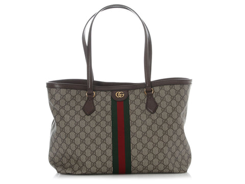Gucci Large GG Supreme Ophidia Tote