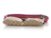 Gucci Pink and Beige Double Pocket Belt Bag