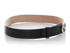 Gucci Black Leather GG Belt