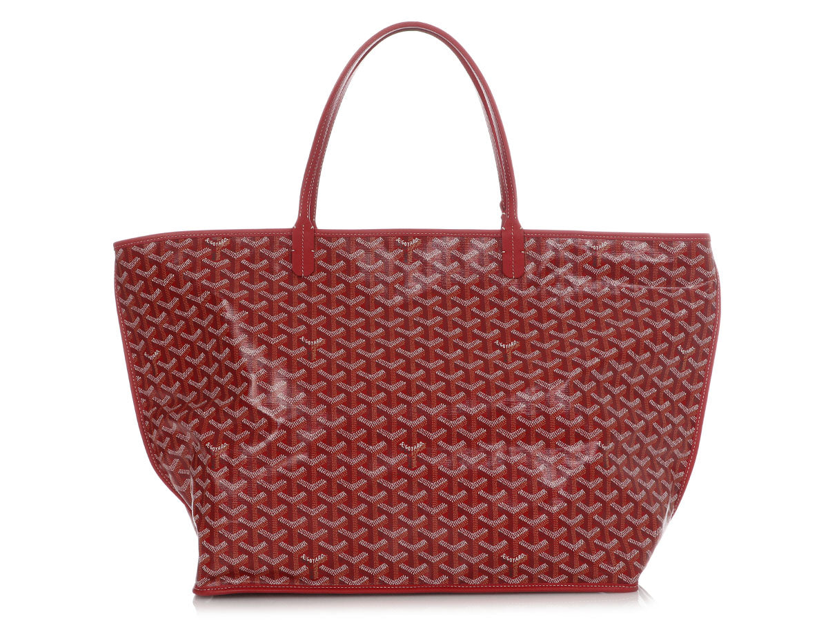 Goyard Burgundy Anjou Mini Shoulder Tote Handbag Auction