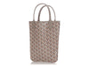 Goyard Grège and Powder Pink Poitiers Claire-Voie Tote