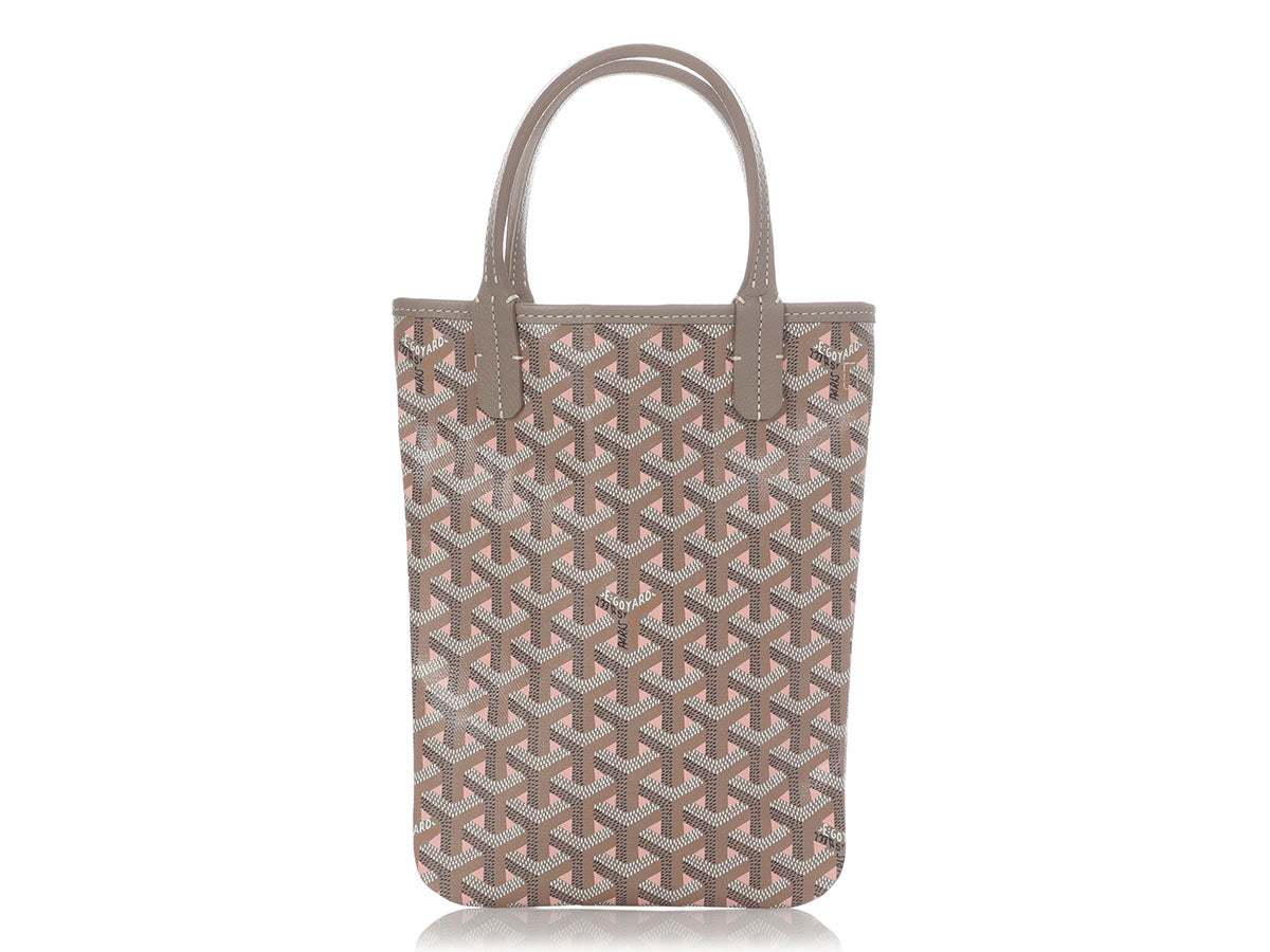 Goyard Poitiers Claire-Voie Bag, Green, Free