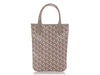 Goyard Grège and Powder Pink Poitiers Claire-Voie Tote