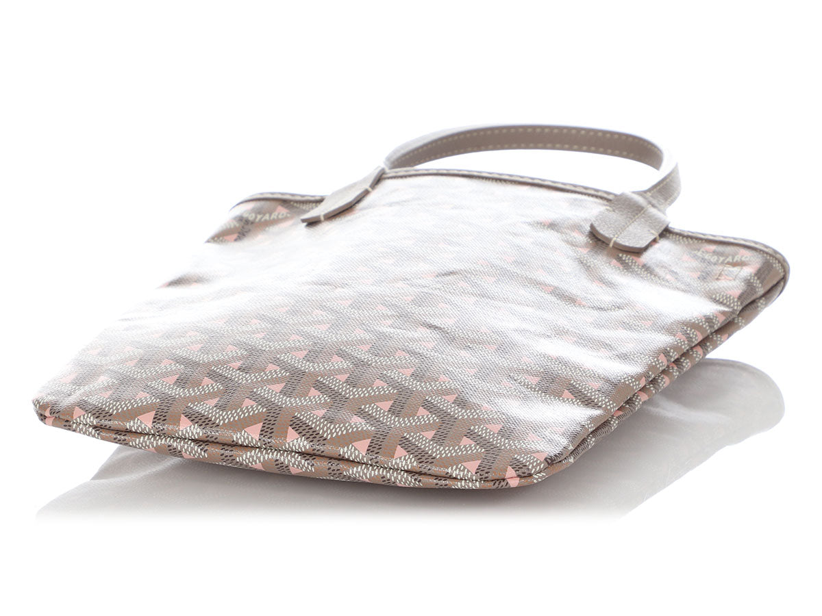 Goyard Goyardine Pink Poitiers Claire-Voie Mini Tote Bag Palladium Har –  Madison Avenue Couture