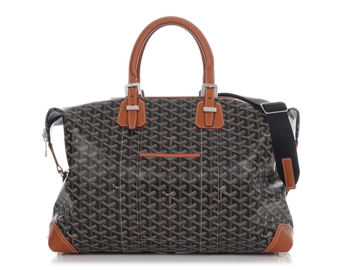 Goyard Black Boeing Travel Bag 45