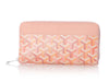Goyard LE Rose Matignon Zip Around  Wallet