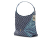Goyard Pearly Metallic Blue Bohème Hobo