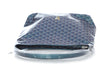 Goyard Pearly Metallic Blue Bohème Hobo