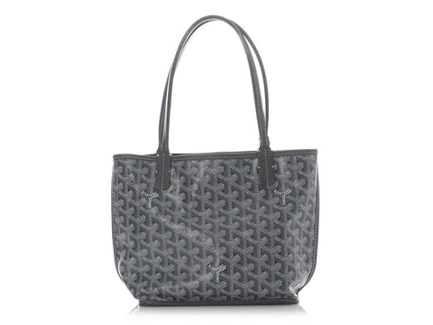 Goyard Mini Gray Anjou Tote