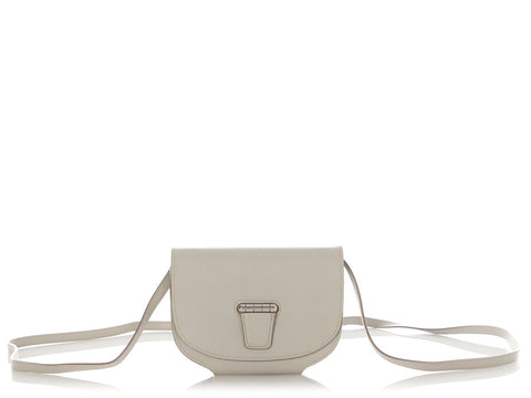Hermès Mini Light Gray Evercolor Convoyeur Bag