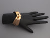 Hermès Etoupe Swift Kelly Double Tour Bracelet