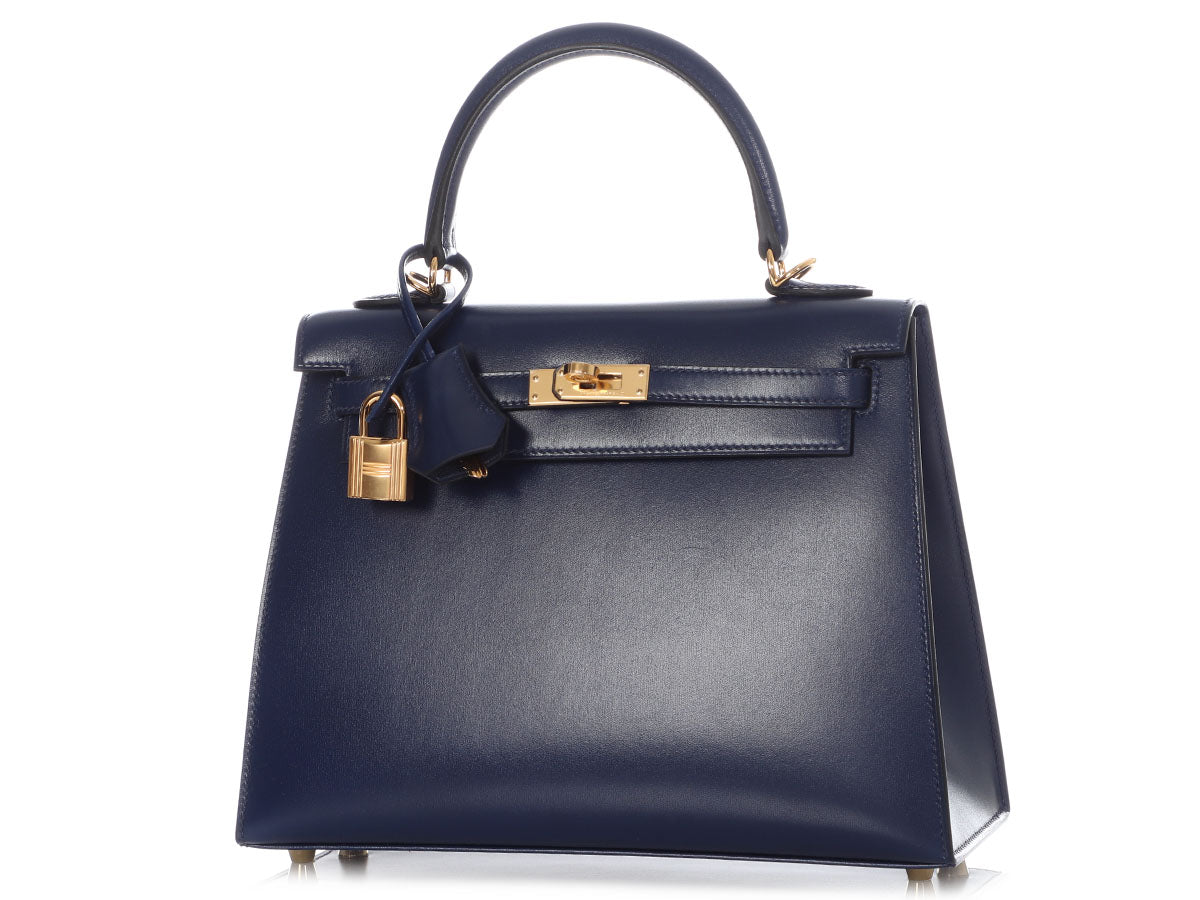 Hermes Birkin 25 Exotic Blue Sapphire (Bleu Saphir) Swift Leather