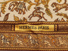 Hermès Chass en Inde Silk Scarf 90cm