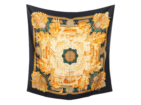 Hermès Azulejos Silk Scarf 90cm