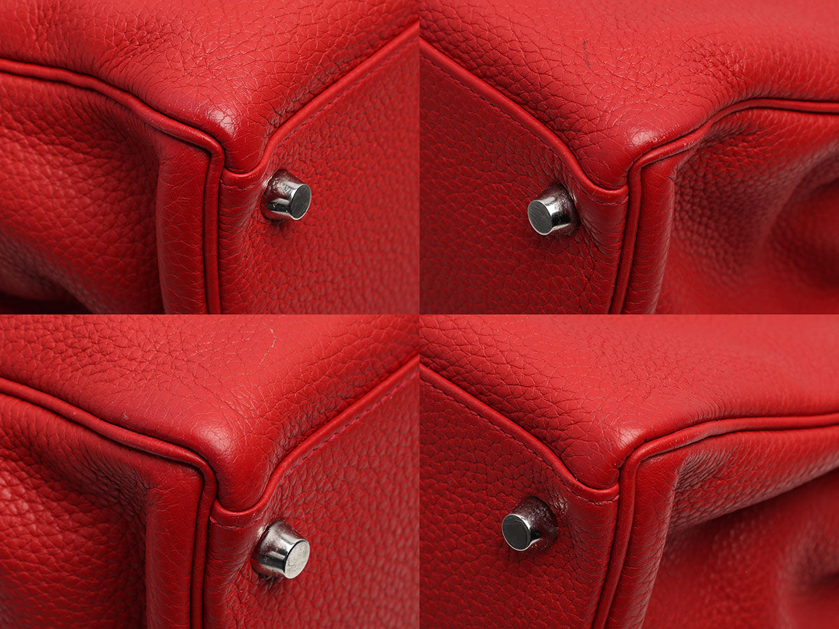 Hermes Bolide 35 - Rouge Casaque GHW – LuxuryPromise