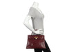 Hermès Vintage Burgundy Box Calfskin Kelly 32