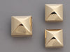 Hermès Gold Medor Stud Set