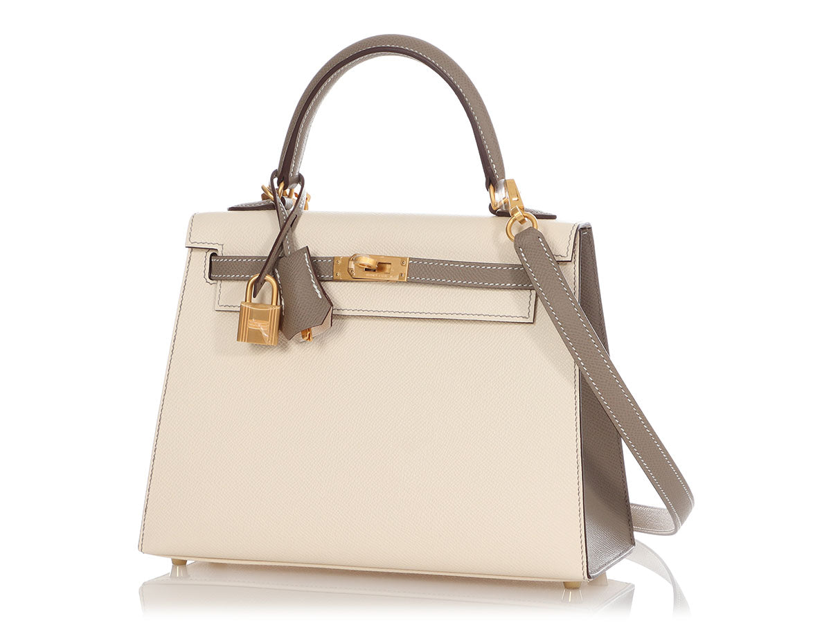 Hermes Special Order (HSS) Birkin 25 Gris Asphalte and Anenome Togo Br –  Madison Avenue Couture