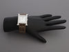 Hermès Stainless Steel Diamond H Watch 30mm