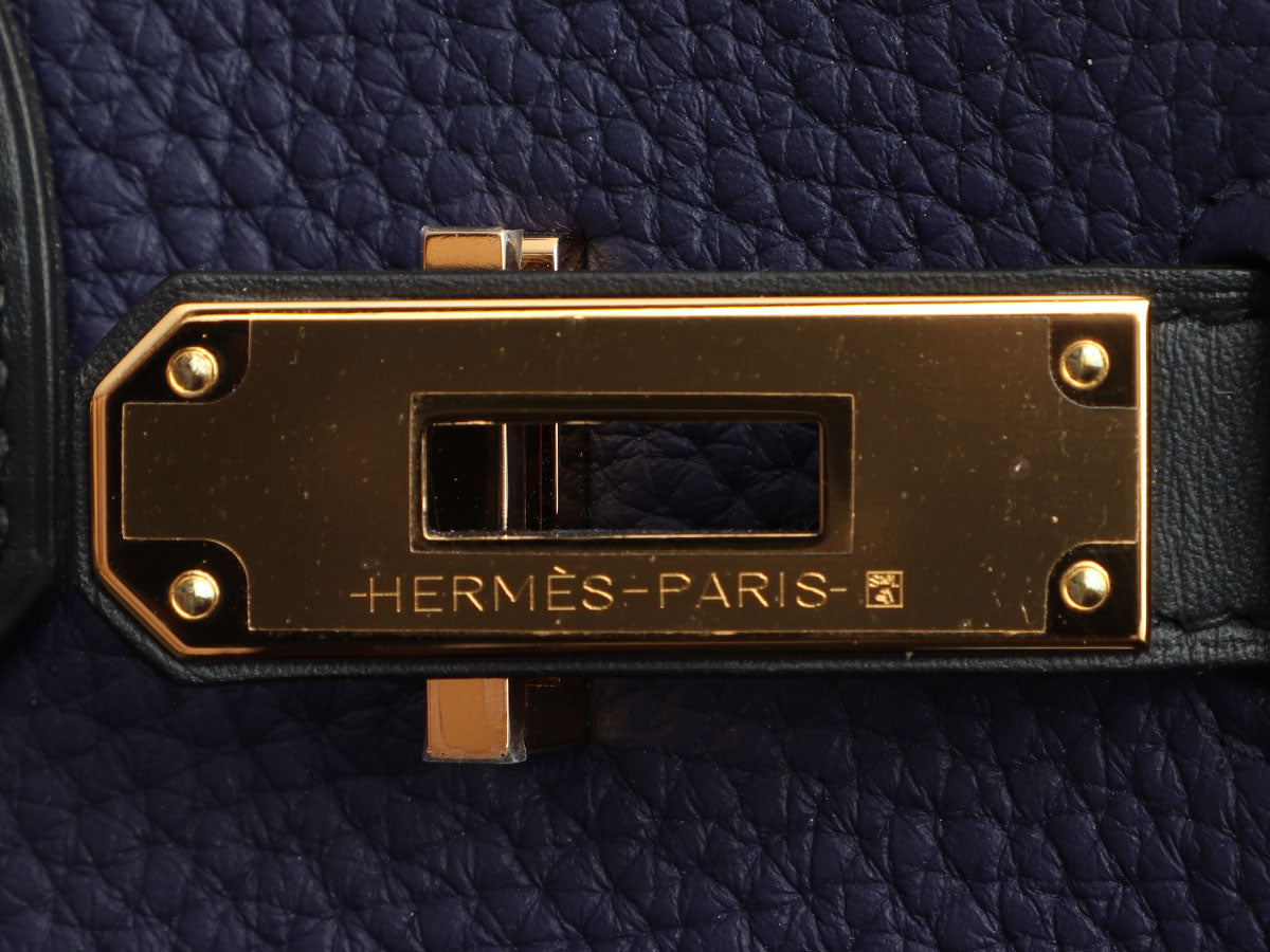 Hermès Etoupe Togo Birkin 25 QGB0MO32EB007