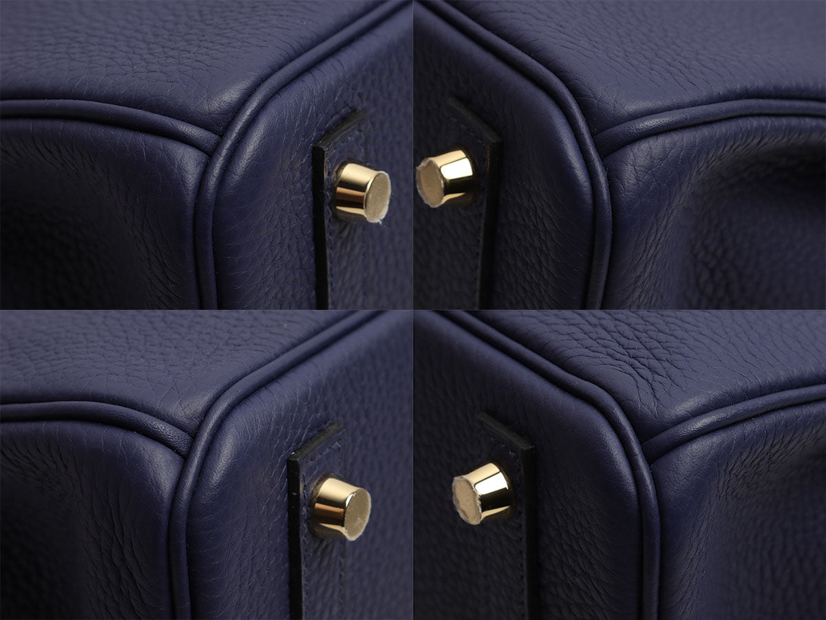 Hermès Blue Frida Epsom Sellier Birkin 25 - Ann's Fabulous Finds