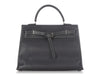 Hermès Ardoise Swift Kelly Flat 35