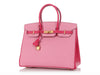 Hermès SO Rose Tyrien and 5P Pink Epsom Birkin 35