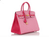 Hermès SO Rose Tyrien and 5P Pink Epsom Birkin 35