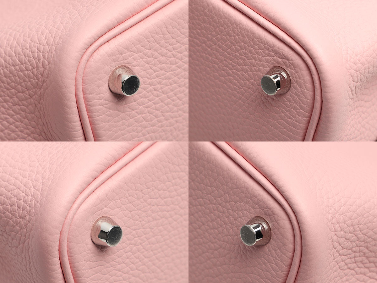 Hermes Picotin Lock 18 Rose Sakura Clemence Palladium Hardware – Madison  Avenue Couture