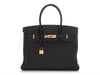 Hermès Black Togo Birkin 30