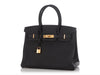 Hermès Black Togo Birkin 30