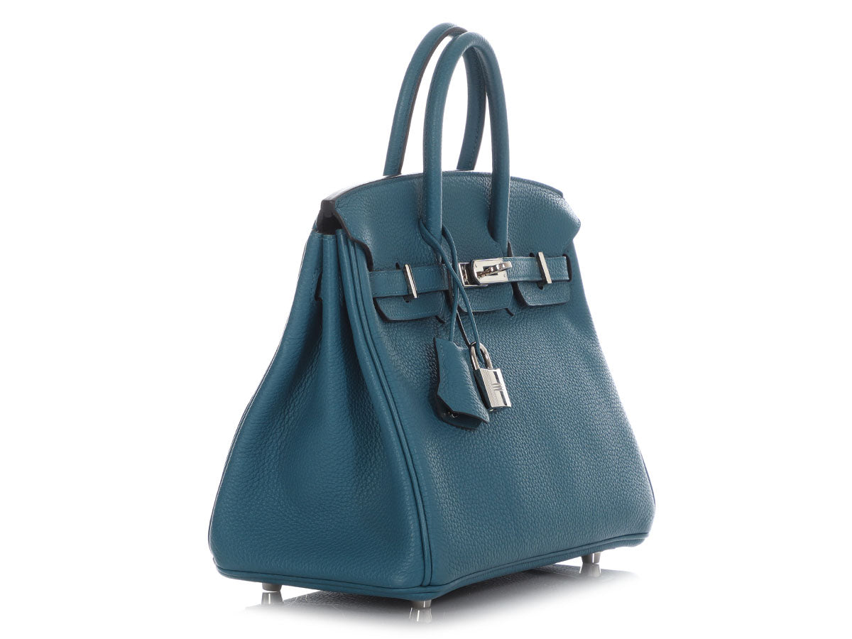 HERMES Togo Birkin 25 Cobalt 375835