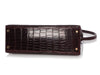 Hermès Bordeaux Shiny Porosus Crocodile Kelly 32