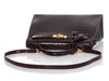 Hermès Bordeaux Shiny Porosus Crocodile Kelly 32