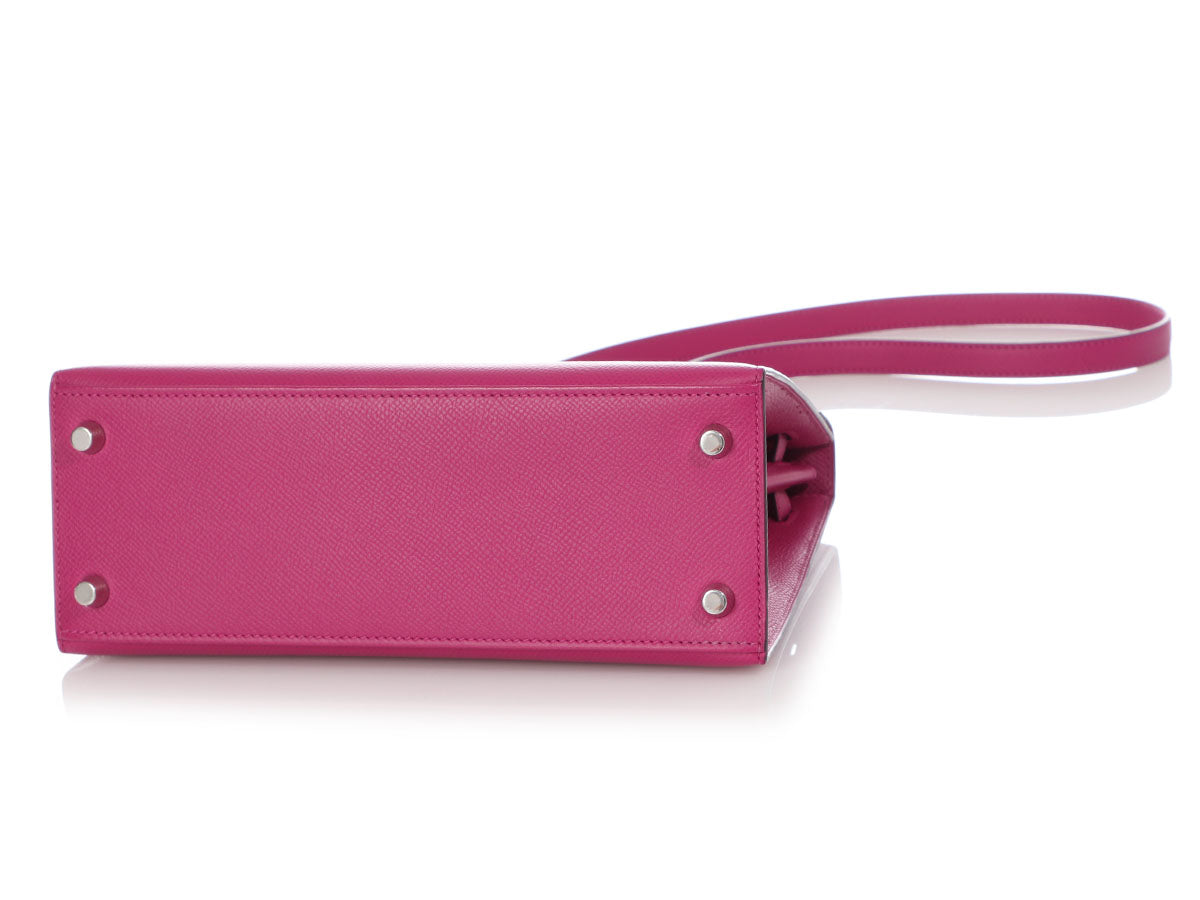 Hermès Long Rose Extreme Epsom Kelly Wallet - Ann's Fabulous Closeouts