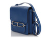 Hermès Blue Allegretto Calfskin Roulis 23