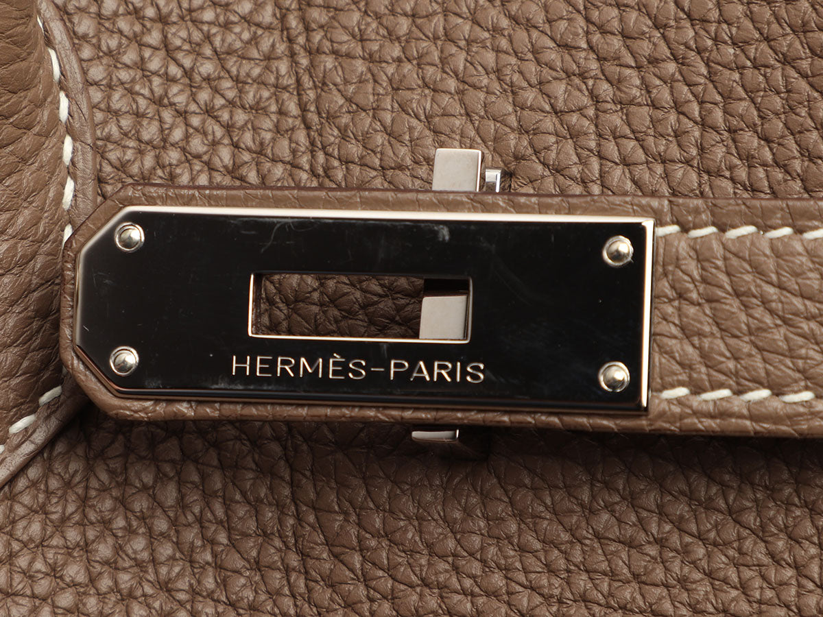 Hermes Birkin 35 Etoupe Togo Gold Hardware