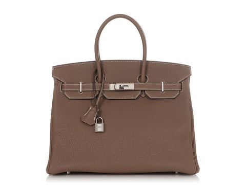 Hermès Etoupe Togo Birkin 35