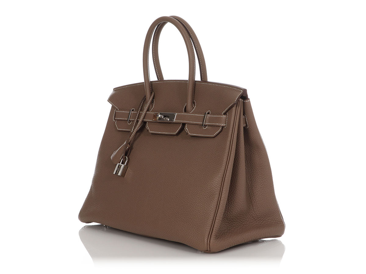 Hermès Etoupe Togo Birkin 35