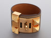 Hermès Etoupe Swift Collier de Chien Bracelet CDC