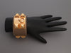 Hermès Etoupe Swift Collier de Chien Bracelet CDC