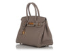 Hermès Gris Asphalte Togo Birkin 30